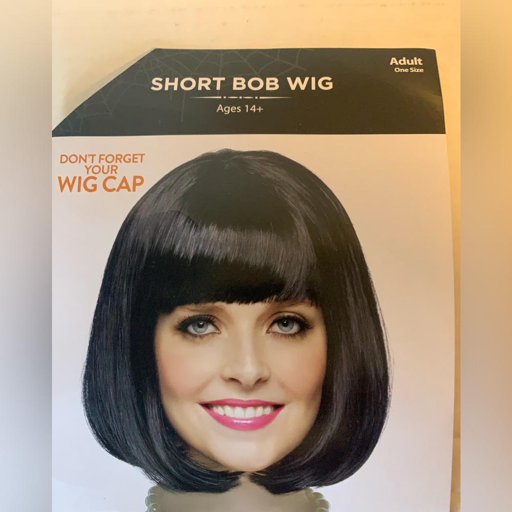 COSTUME.Short Bob Wig - Black